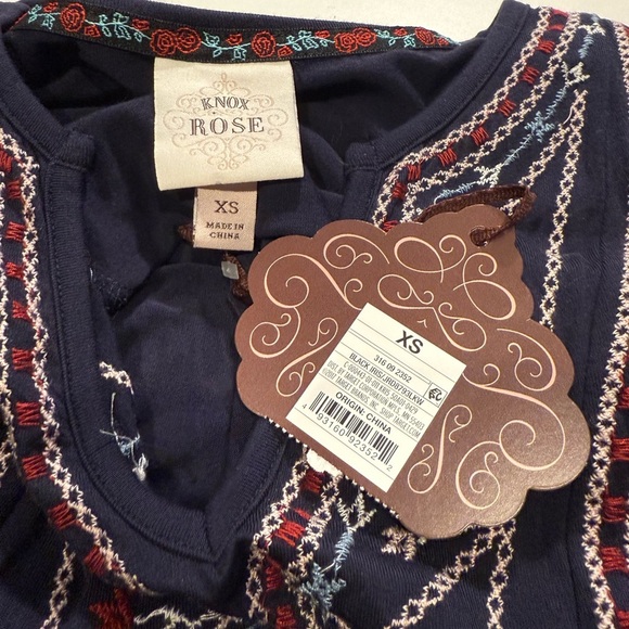 Knox Rose Black and Silver Embellished Maxi Sundress - Picture 3 of 3